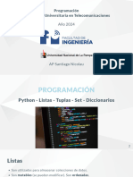 Python-Listas-Tuplas-Set-Diccionarios