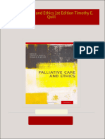 Instant Access to Palliative Care and Ethics 1st Edition Timothy E. Quill ebook Full Chapters