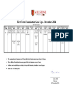 Date Sheet X   MS