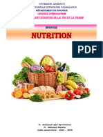 Besoins Nutritionnels, Energetique Et Carence 20242025