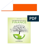 Free Access to Entrepreneurial Finance 6th Edition Leach Test Bank Chapter Answers