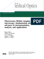 Fluorescence lifetime imaging microscopy fundamentals and advances in instrumentation, analysis, and applications