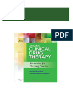 Get Test Bank For Abrams’ Clinical Drug Therapy: Rationales for Nursing Practice, Tenth edition: Geralyn Frandsen Free All Chapters Available