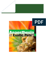 PDF Anaesthesia of Exotic Pets Lesa Longley Lesa Longley download