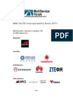 MSF VoLTE 2011 Whitepaper