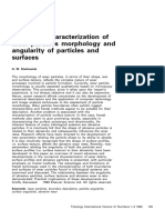 Stachowiak - 1998 - Numerical characterization of wear particles morphology and angularity of particles and surfaces