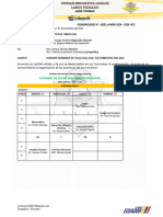 COMUNICADO 012 Horario de Exámenes 10mos 1er Trimestre 2024-2025