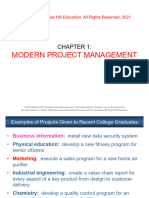 Chapter 1 - Modern project management