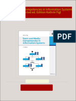 Instant download Team and Media Competencies in Information Systems 2nd corrected ed. Edition Kathrin Figl pdf all chapter