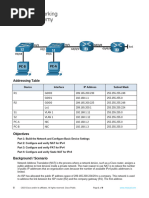 6.8.2 Lab - Configure NAT for IPv4