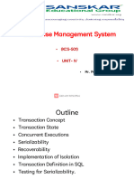 Unit-IV dbms