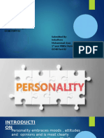 Personality Ppt Riyas Indu-1