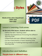 1 - Learning Styles MD