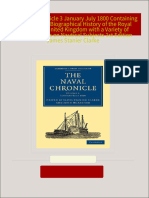 Where can buy The Naval Chronicle 3 January July 1800 Containing a General and Biographical History of the Royal Navy of the United Kingdom with a Variety of Original Papers on Nautical Subjects 1st Edition James Stanier Clarke ebook with cheap price