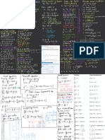  Math 254 CHEATSHEET