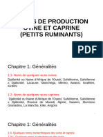 COURS DE PRODUCTION OVINE ET CAPRINE (PETITS