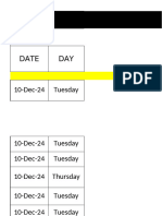 Computer Science f24 Mid Tentative Datesheet