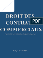 droit des contrats commerciaux_070502