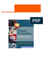 Full Download of Power and Society An Introduction to the Social Sciences 13th Edition Harrison Solutions Manual in PDF DOCX Format