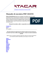 Manuales de mecánica PDF GRATIS