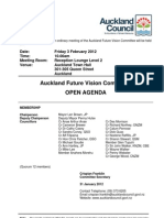 Auckland Future Vision Agenda #1