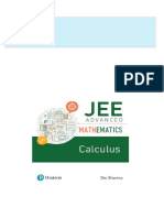 Download Complete JEE Advanced Mathematics Calculus First Edition Included 1400 Previous Year Questions By Pearson Om Sharma PDF for All Chapters