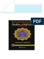 Instant download Practical Homicide Investigation Checklist and Field Guide 2nd Edition Geberth pdf all chapter