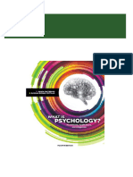 Test Bank for What is Psychology?: Foundations, Applications, and Integration, 4th Edition, Ellen E. Pastorino, Susann M. Doyle-Portillo PDF Download Full Book with All Chapters