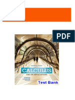 Instant download Calculus and Its Applications 11th Edition Bittinger Test Bank pdf all chapter