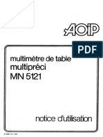 AOIP MN5121 Multimetre de Table