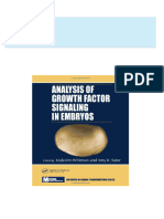 Instant Access to Analysis of Growth Factor Signaling in Embryos Methods in Signal Transduction Series 1st Edition Malcolm Whitman ebook Full Chapters