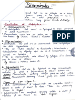 BIOMOLECULES HANDWRITTEN NOTES