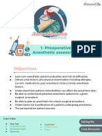 01.Preoperative Anesthetic Assessment