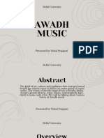 Awadh music ppt