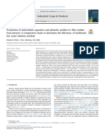 Antioxidant Capacities and Phenolic Profiles in Tilia Cordata Fruit Extracts