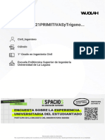 Formulario PRIMITIVAS y Trigonometria