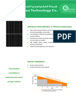 Solar Panel Gtek 460W Mono Half-cell