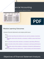 Financial Statement Analysis