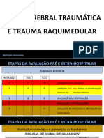 LESÃO CEREBRAL TRAUMÁTICA E TRAUMA RAQUIMEDULAR