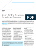 Step 1 for the Treatment of Periodontal Diseases