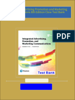 Free Access to Integrated Advertising Promotion and Marketing Communications 8th Edition Clow Test Bank Chapter Answers