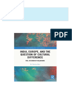 Get India Europe and the Question of Cultural Difference The Apeiron of Relations 1st Edition D. Venkat Rao PDF ebook with Full Chapters Now