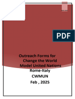 Outreach Forms - CWMUN 2025