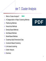 Cluster Analysis