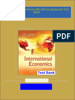 Download full International Economics 8th Edition Appleyard Test Bank all chapters