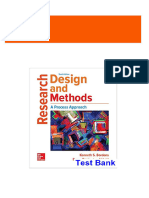 Research Design and Methods A Process Approach 10th Edition Bordens Test Bank all chapter instant download