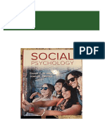 Download full Test Bank for Social Psychology 13th Edition all chapters