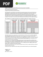 CEM Letter 1