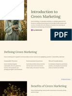 Introduction to Green Marketing