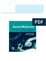 Full download Acute Medicine A Practical Guide to the Management of Medical Emergencies Fourth Edition David C. Sprigings pdf docx